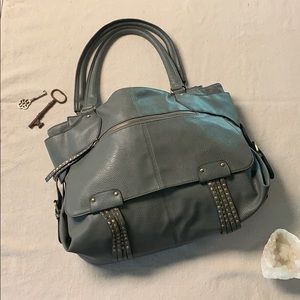 Wilsons Leather Black Rivet Purse NWOT